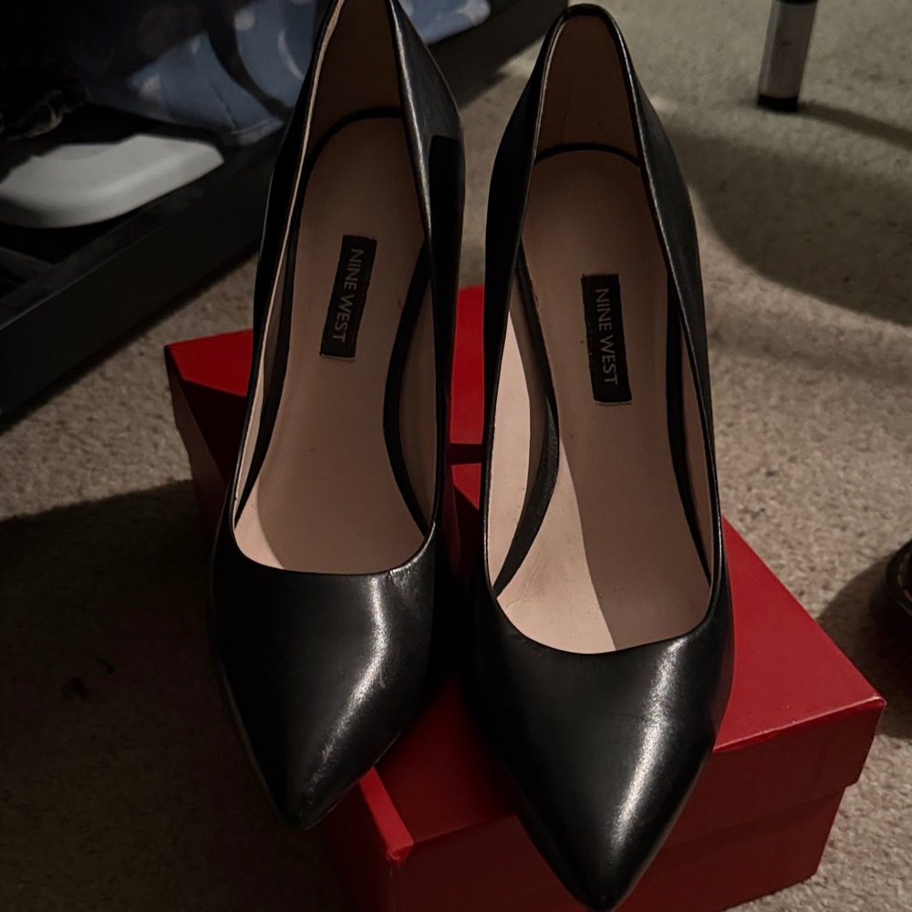 Nine West Classic Black Heels